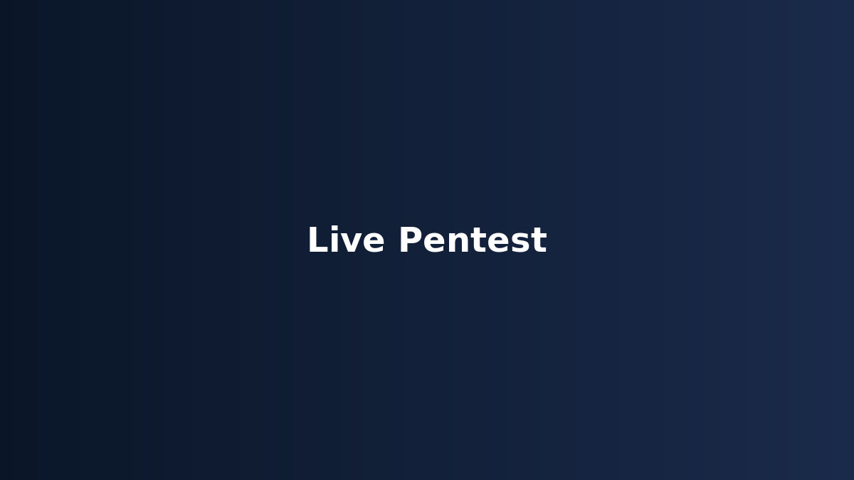 Session Live - Pentest Linux